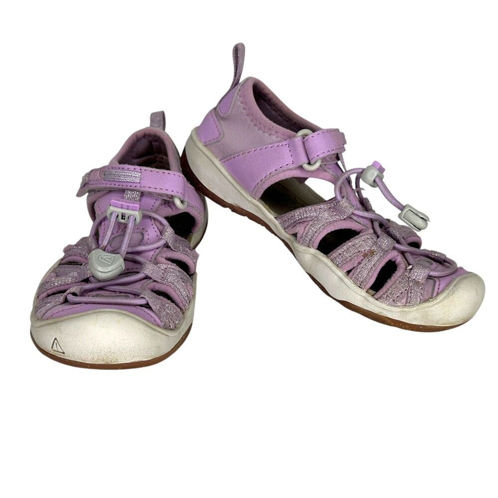 KEEN Moxie Toddler Girls Sandals Shoes Size 11 Purple Outdoors Beach Washable